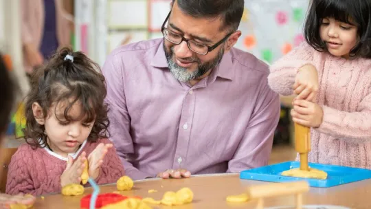 Children at nursery