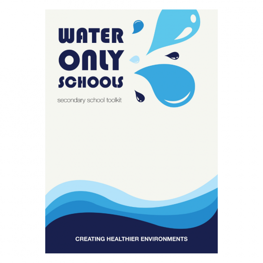 Water only schools - secondary schools toolkit cover
