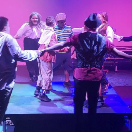 People dancing