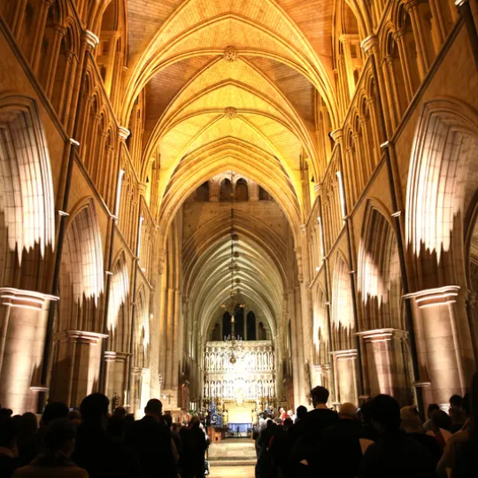 Photo of Southward Cathedral looking into the altar