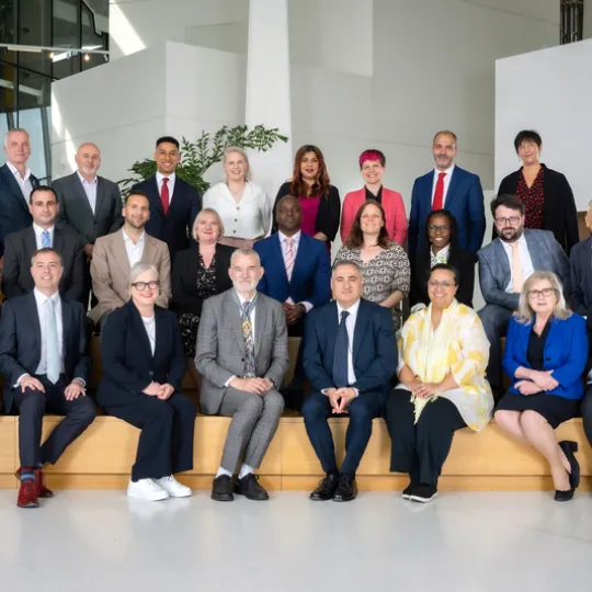 group photo of the 2024 London Assembly