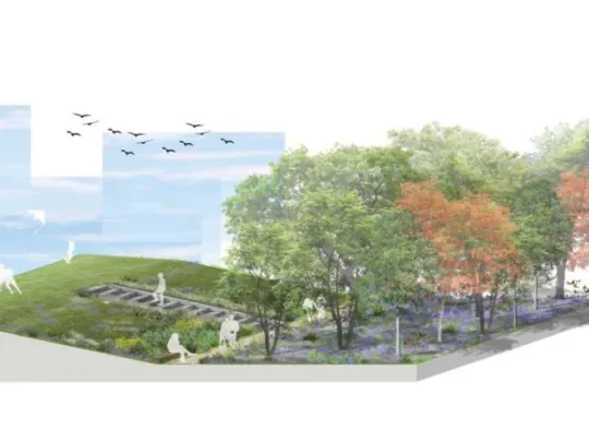 Barnet Silkstream Parks illustration
