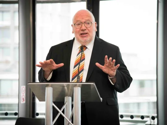 Lord Toby Harris speaks about priorities for city-led policy in preparing for terrorist attacks at CTPN Inaugural High-Level conference.