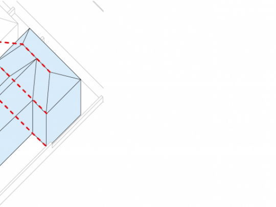 Illustration of building heights