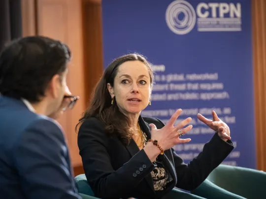 Rebecca Weiner, Deputy Commissioner of Intelligence and Counter Terrorism at the New York Police Department, discusses Multi-Dimensional Threats with Gordon Corera of BBC News.
