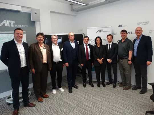 Photo of the representatives that attended the UNOCT Cybersecurity Table Top Exercise in March 2024