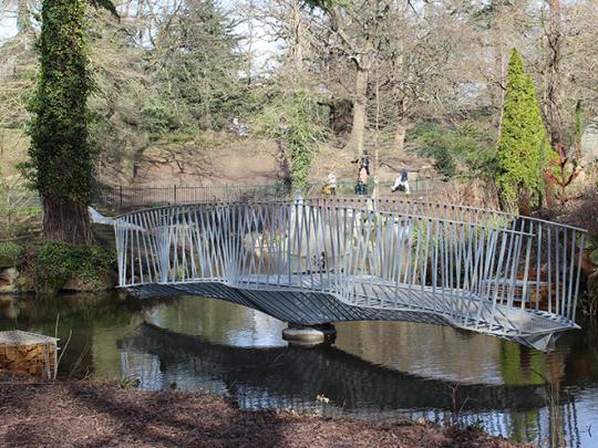 The Dinosaurs Bridge in Crystal Palace Park
