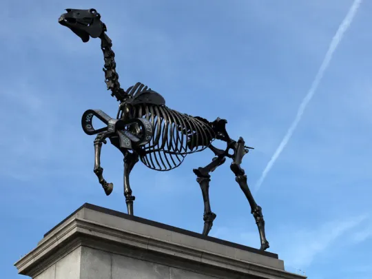 Fourth plinth past commission ‘Gift Horse’, Hans Haacke, 2015