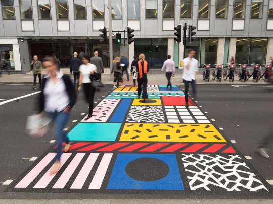 London Design Festival road