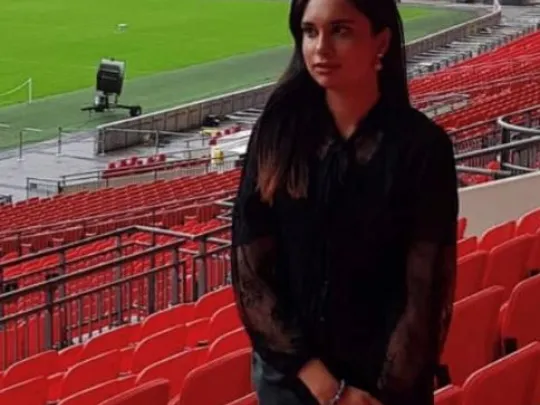 Nafisa at Wembley
