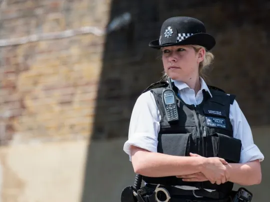 Police on duty