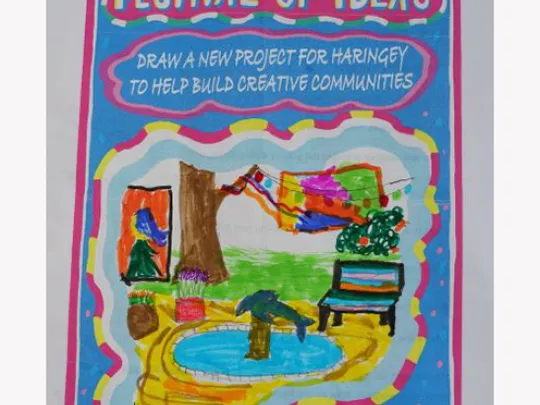 Festival of Ideas poster competition runner up 1