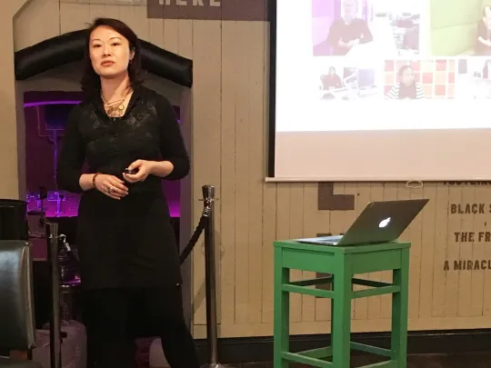 Steph Troeth from Clearleft discussing user research