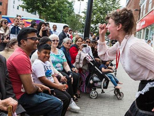 Street performer