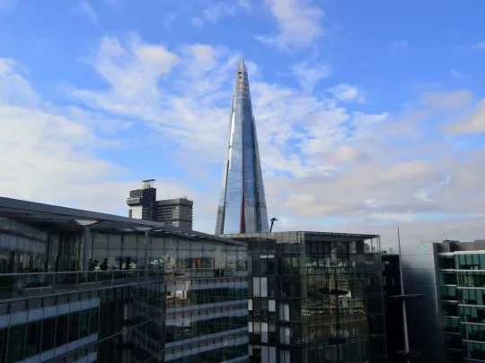 View of the Shard from City Hall floor 9