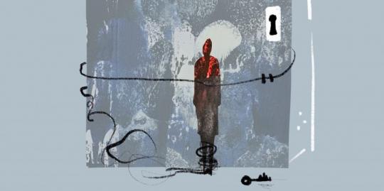 Mental health isolating lonely experience artist painting