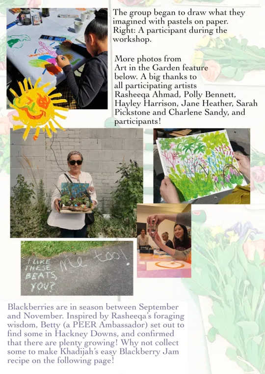 Extract from Hackney in Season Autumn Zine