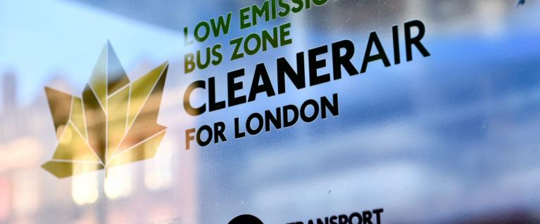 Sadiq with a Zero Emissions bus