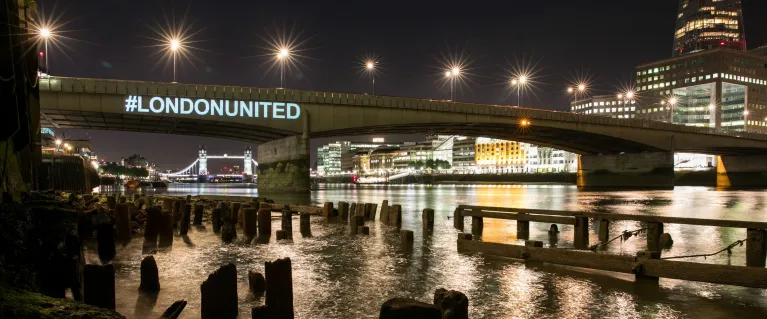 #LondonUnited at London Bridge