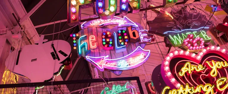Neon signage