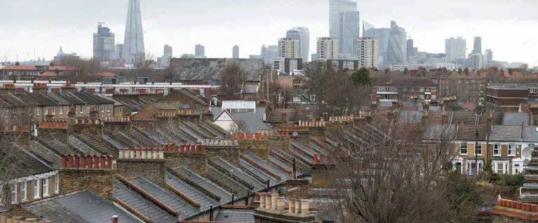 View of the City from Peckham rooftops