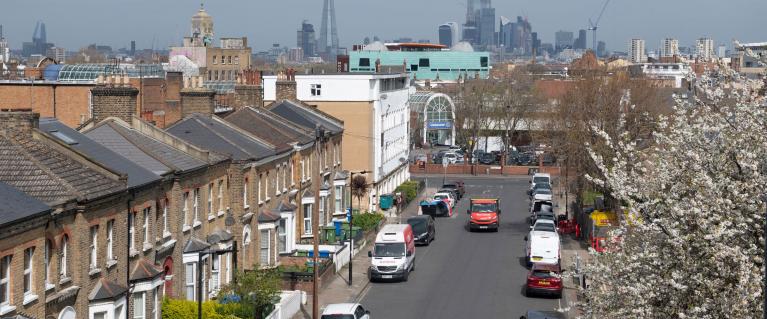 Skyline from Peckham Levels