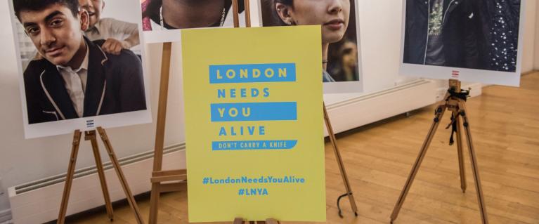 London needs you alive photo exhibition