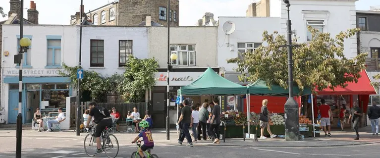 An East London High street