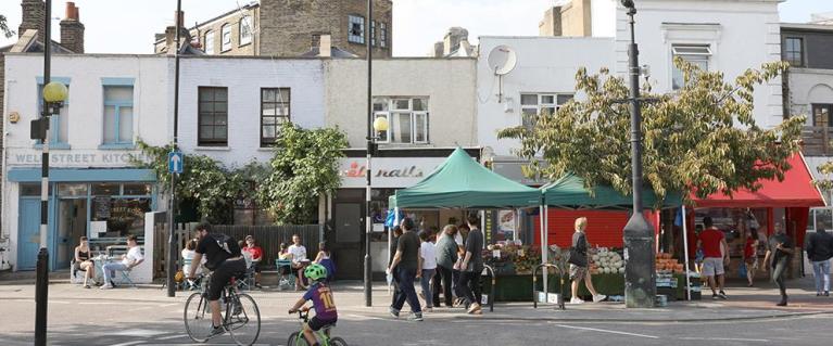 An East London High street