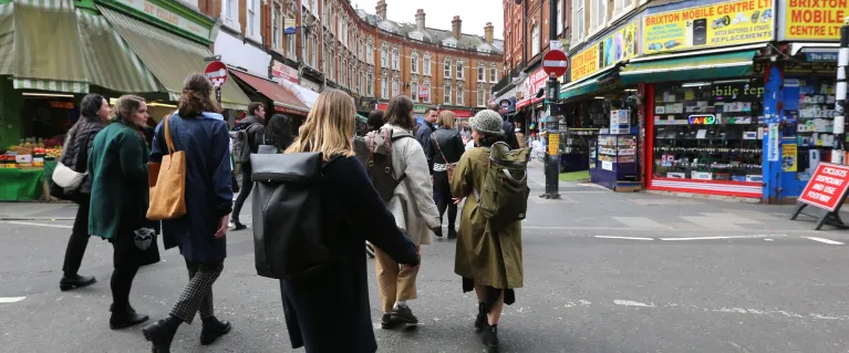 NYC delegation visiting Brixton