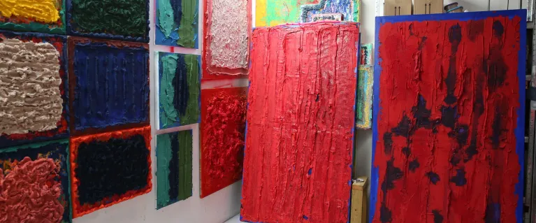 Artwork in studio in Acton and Park Royal Creative Enterprise Zone