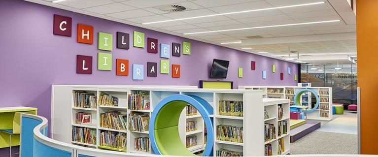 A children's library in Enfield