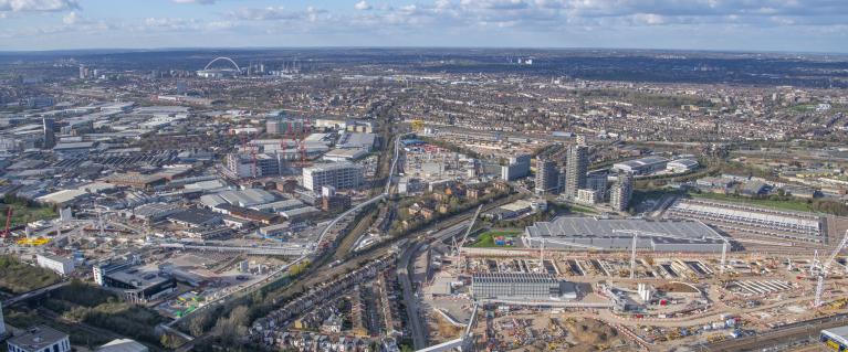 Ariel view showing OPDC area