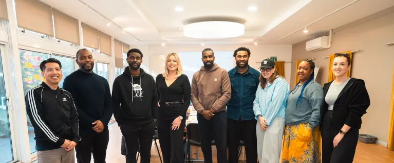 YPAB members standing together