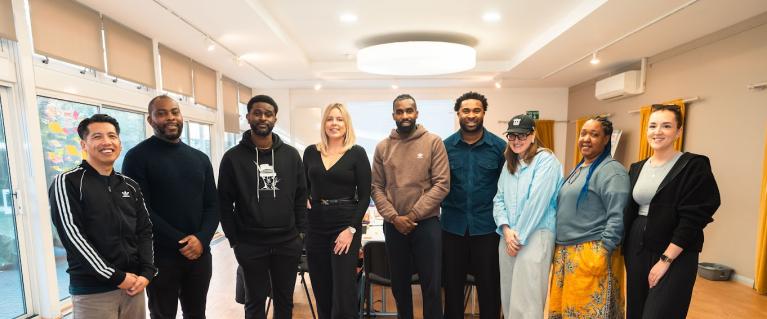 YPAB members standing together