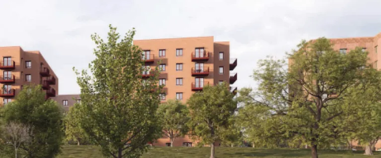 Visualisation of development Great High Barnet Place