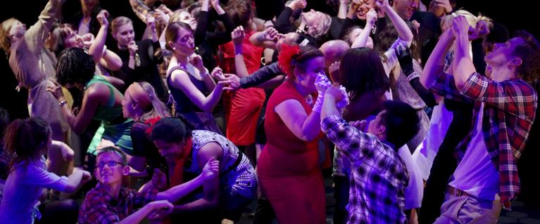 People dancing