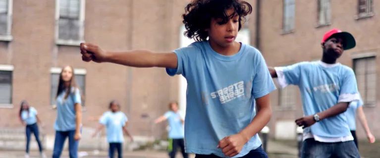 Children dancing