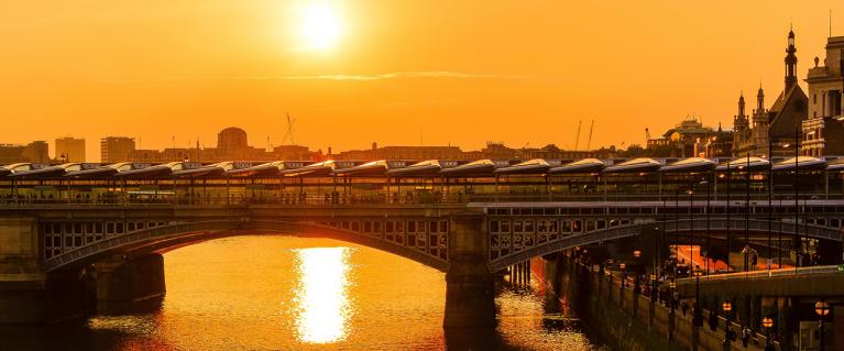 Blackfriars Bridge solar panels