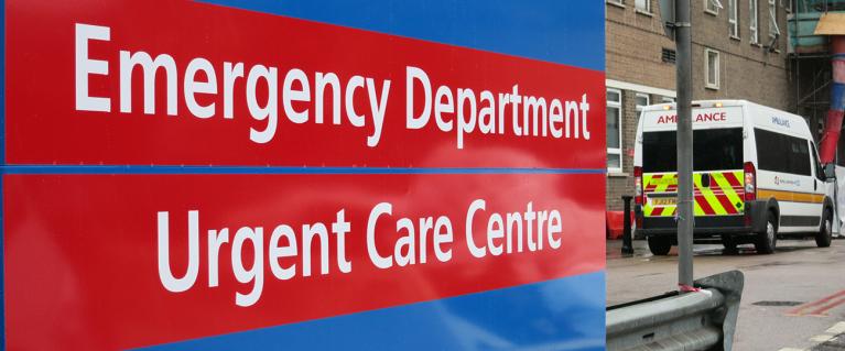 Emergency department - a & e