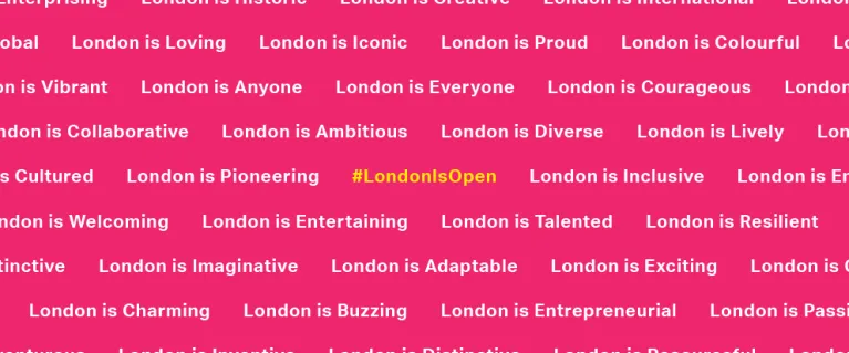 London is... banner