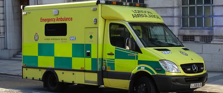 London Ambulance street scene