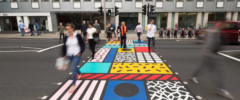 London Design Festival road