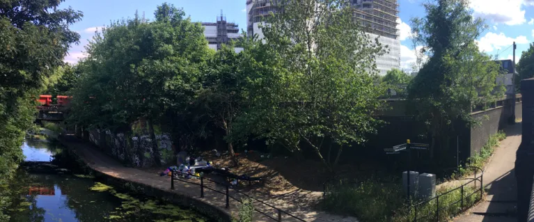 OPDC canal towpath