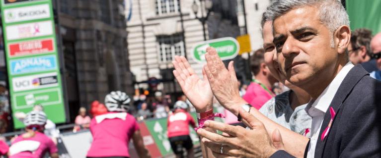 Sadiq Khan Cycling Event