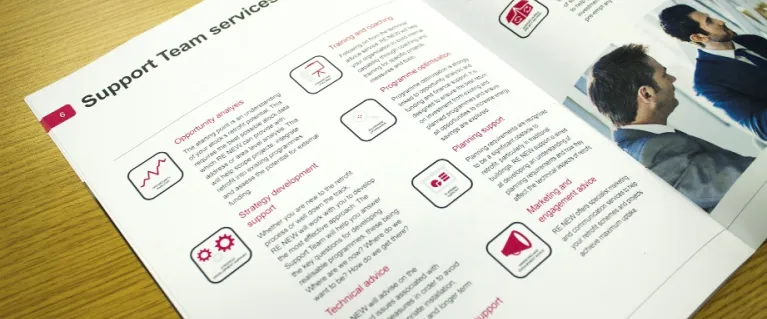 RE:NEW service booklet