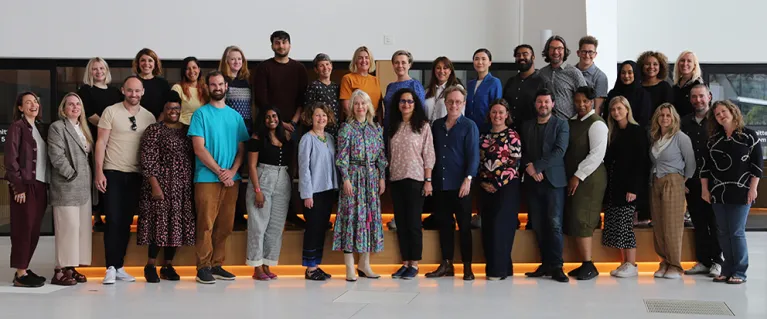 Culture and Creative Industries and 24 Hour London team at London's Living Room at City Hall