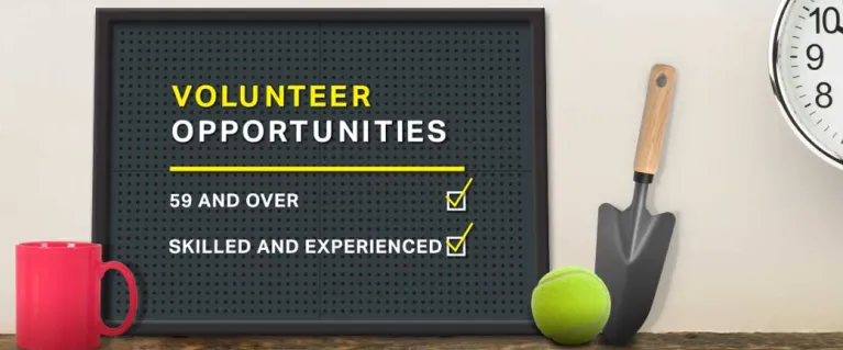 Volunteer opportunities for recent retirees