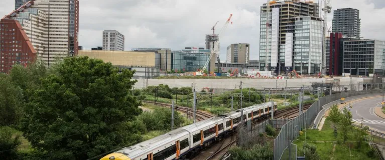 Housing development around stations