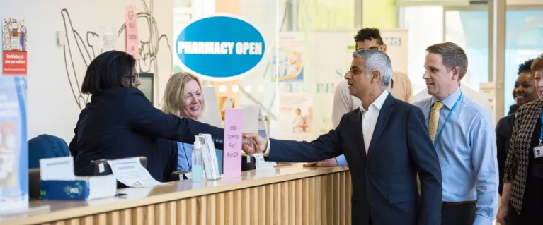 Mayor Sadiq Khan at Guttman Centre